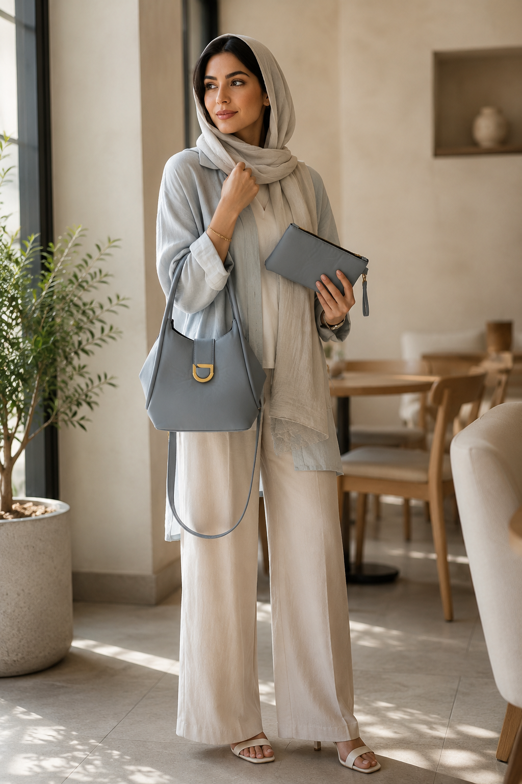 کیف زنانه دستی و دوشی آناهیتا - Image 8