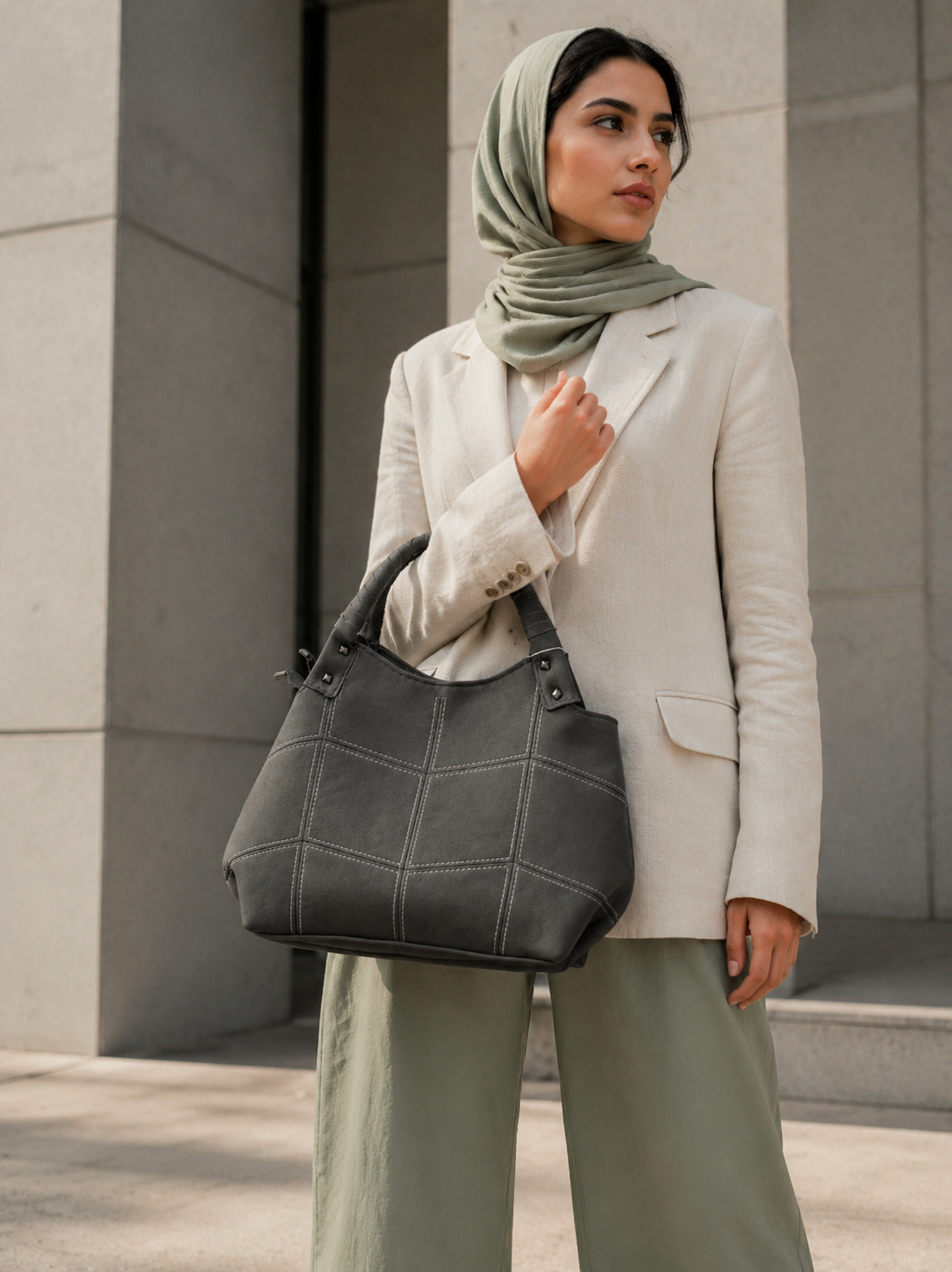 کیف زنانه دستی و دوشی سایا - Image 5
