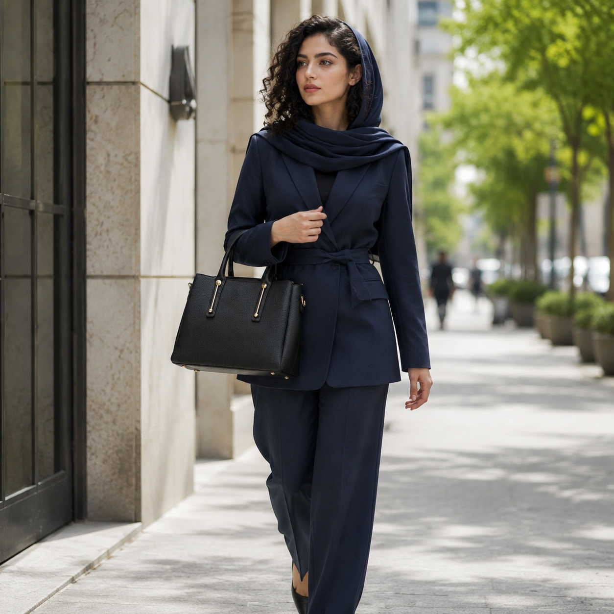 کیف زنانه دستی و دوشی پریسا - Image 9