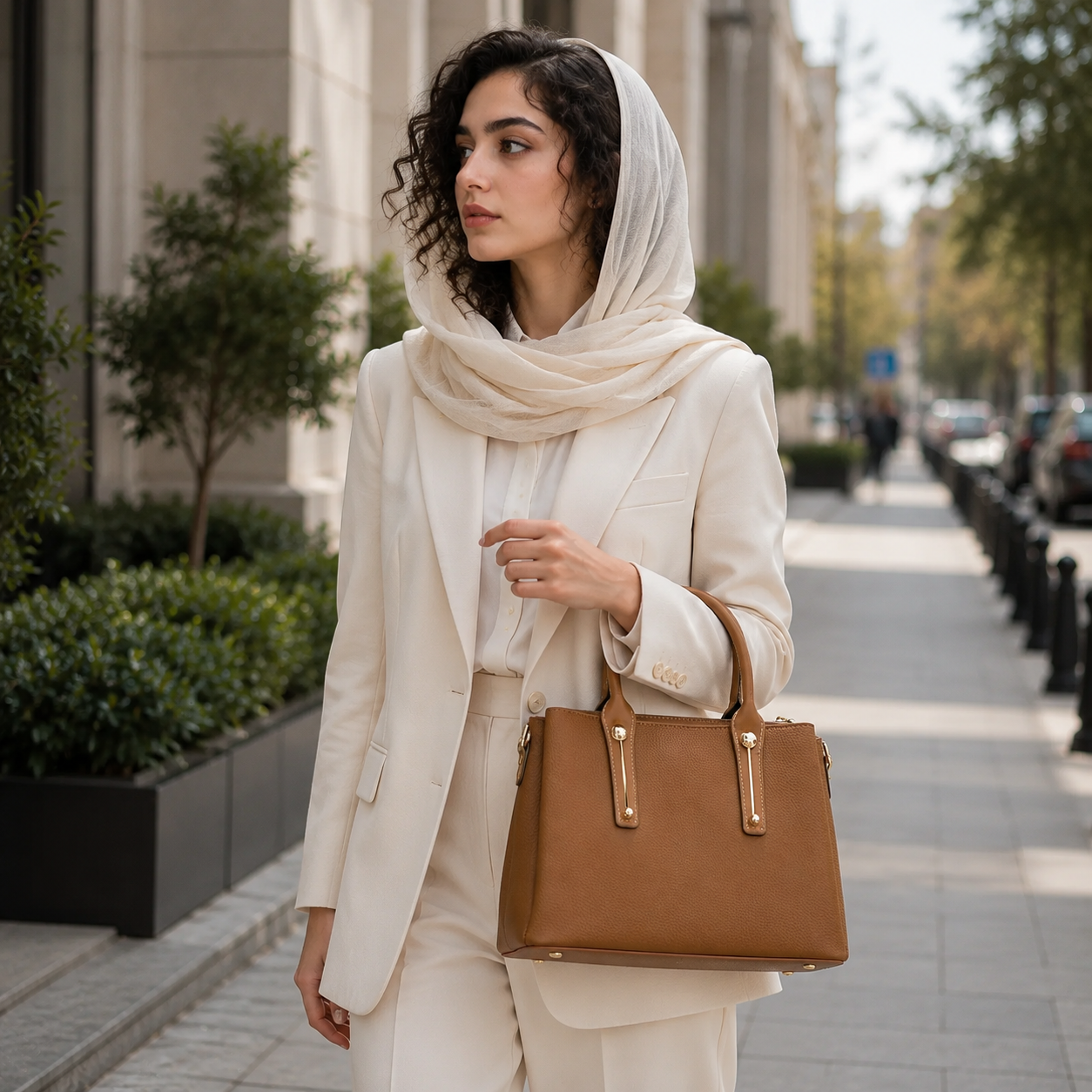 کیف زنانه دستی و دوشی پریسا - Image 6